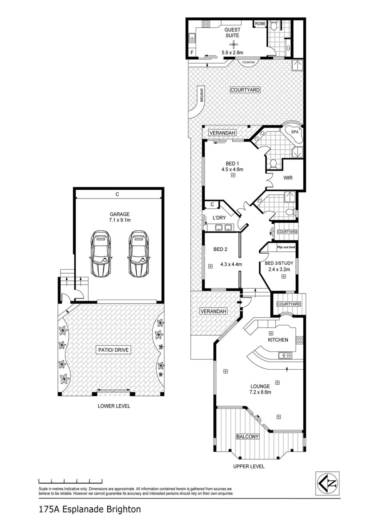 Floorplan of Homely house listing, 175A Esplanade, South Brighton SA 5048