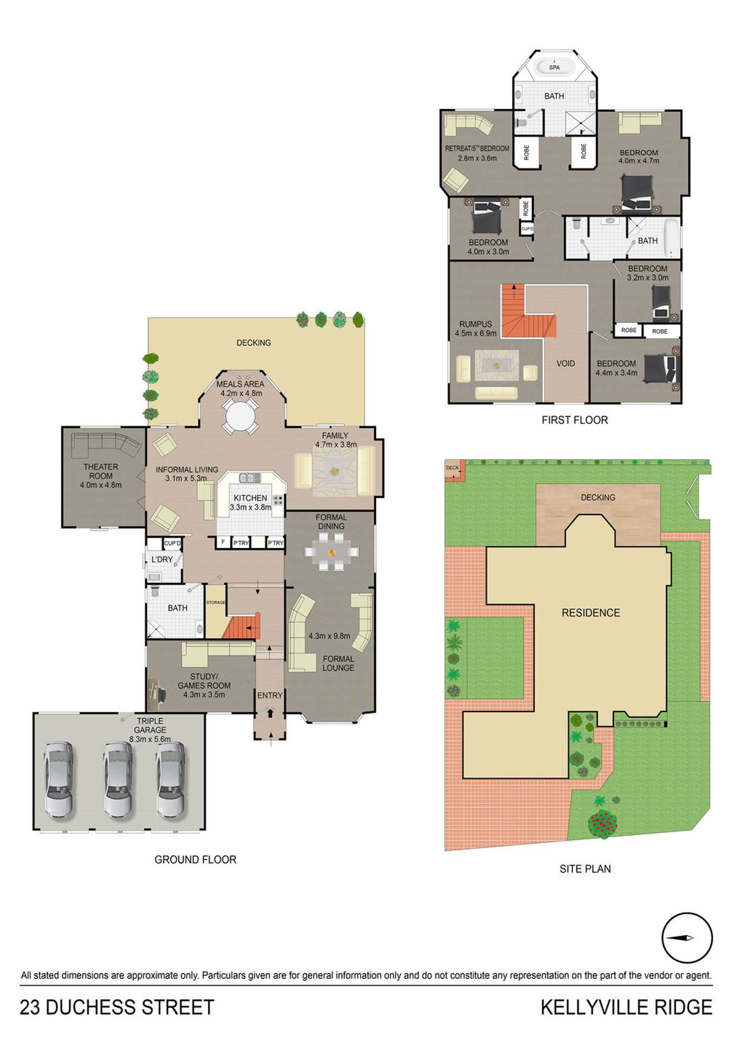 Floorplan of Homely house listing, 23 Duchess Street, Kellyville Ridge NSW 2155