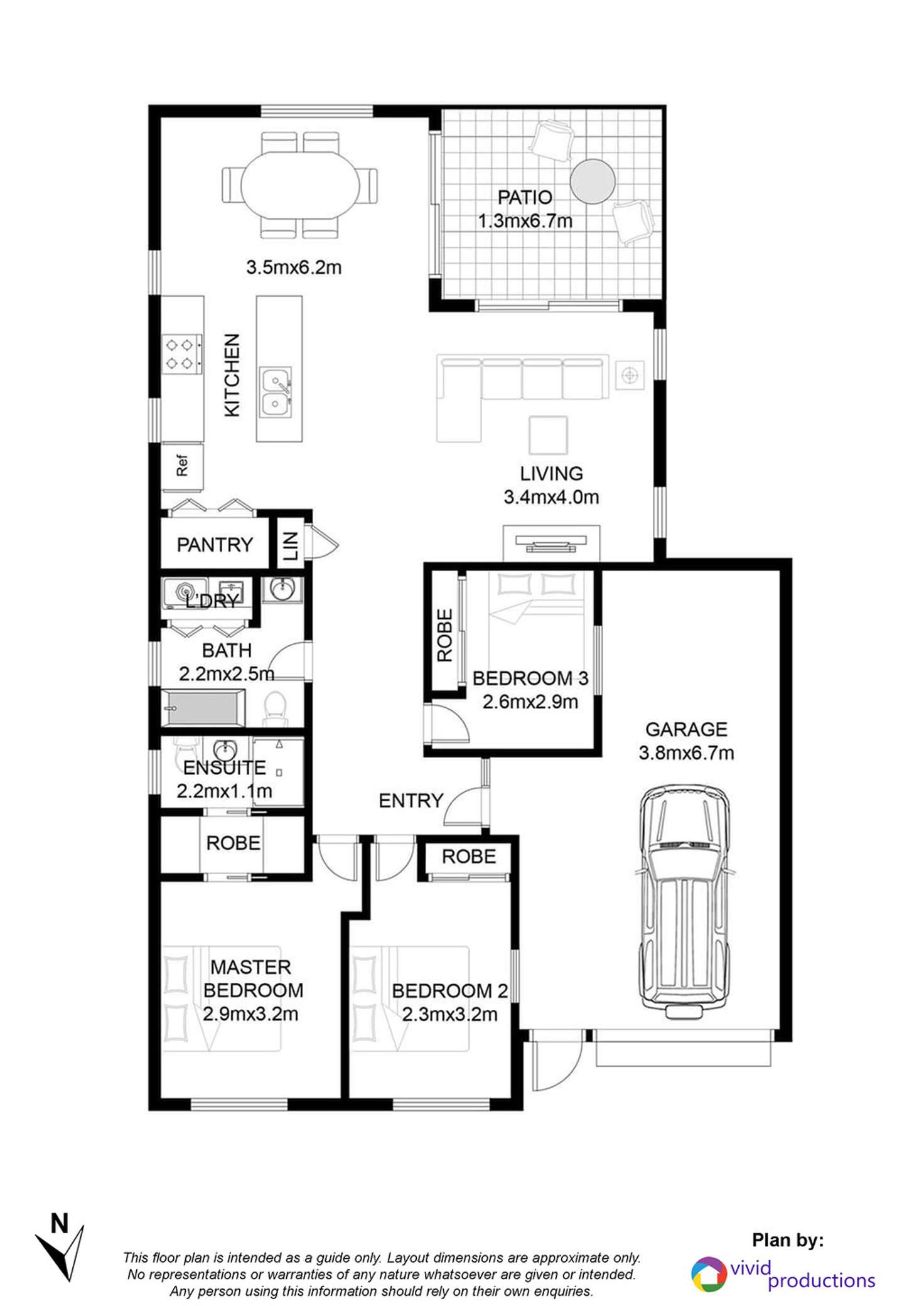 Floorplan of Homely townhouse listing, 14/49 Didcot Street, Kuraby QLD 4112