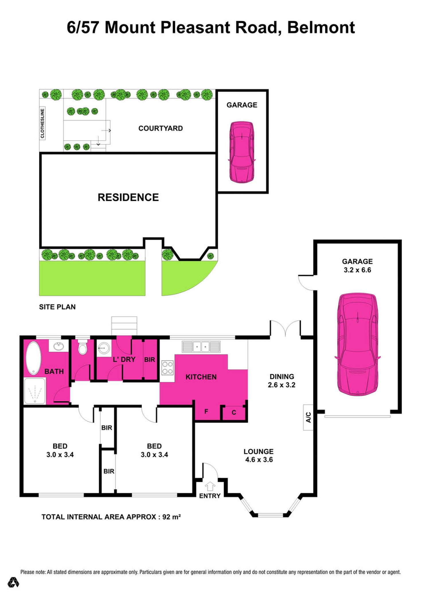 Floorplan of Homely unit listing, 6/57 Mt Pleasant Road, Belmont VIC 3216