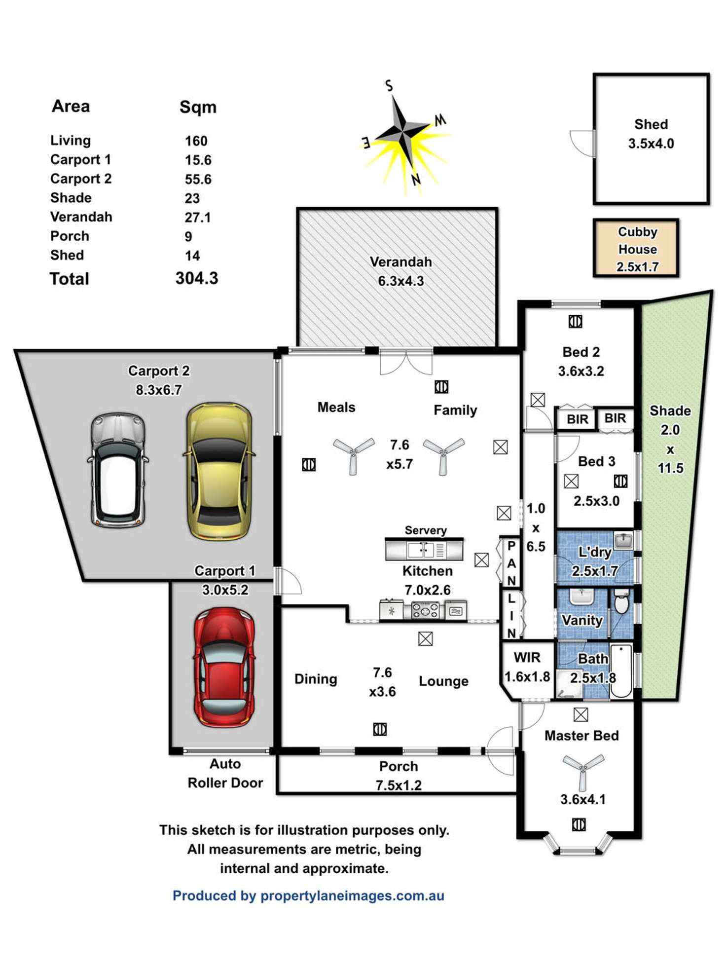 Floorplan of Homely house listing, 54 Daintree Walk, Blakeview SA 5114