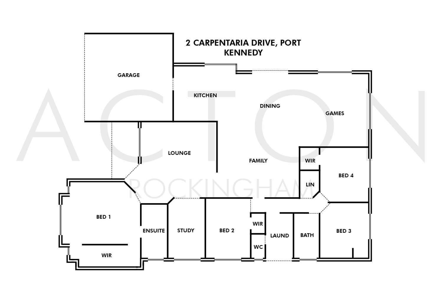 Floorplan of Homely house listing, 2 Carpentaria Drive, Port Kennedy WA 6172