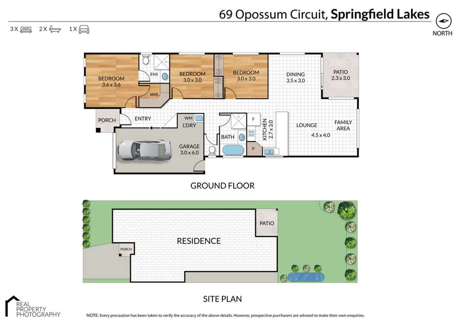 Floorplan of Homely house listing, 69 Opossum Circuit, Springfield Lakes QLD 4300