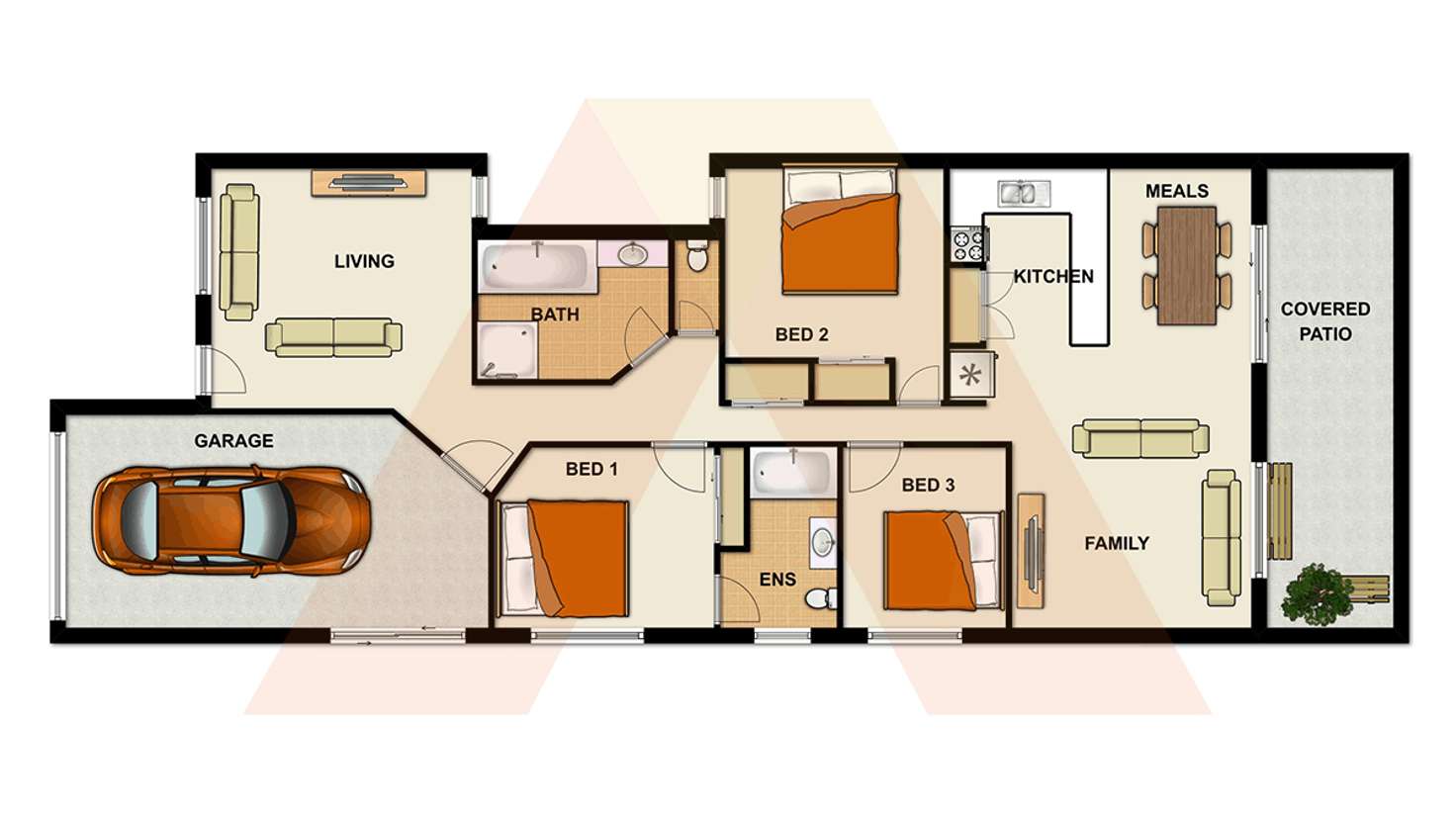 Floorplan of Homely house listing, 44 St James Street, Forest Lake QLD 4078