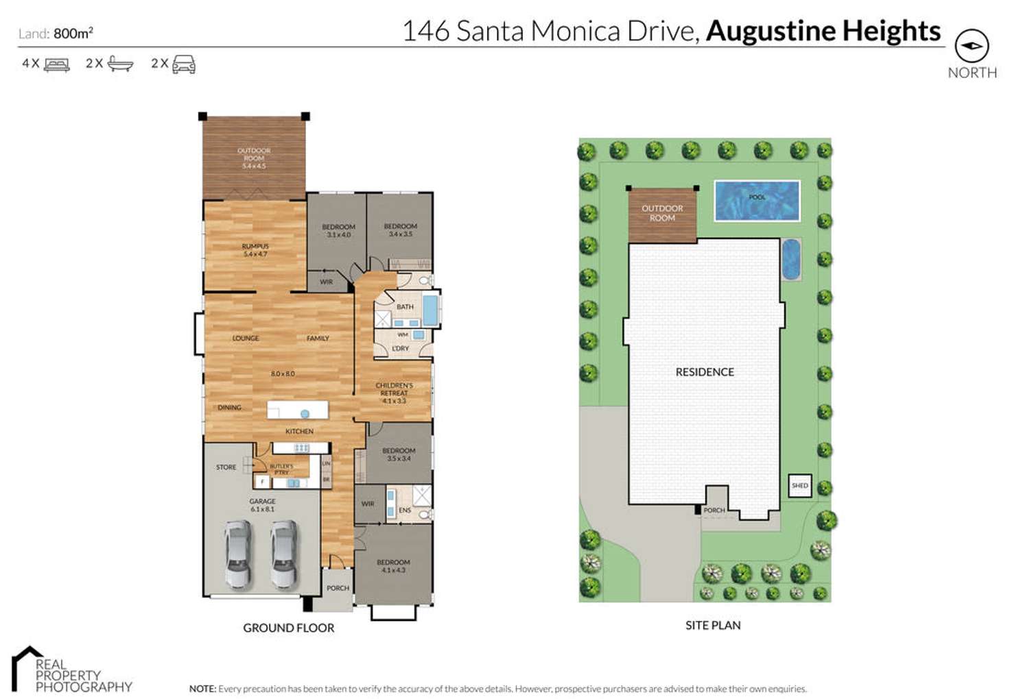 Floorplan of Homely house listing, 146 Santa Monica Drive, Augustine Heights QLD 4300