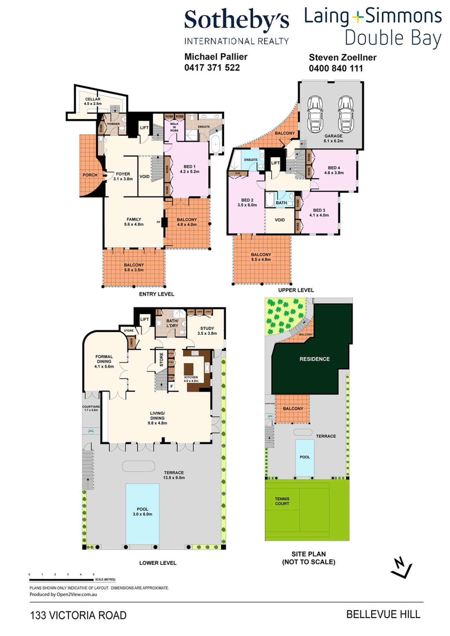 Floorplan of Homely house listing, 133 Victoria Road, Bellevue Hill NSW 2023