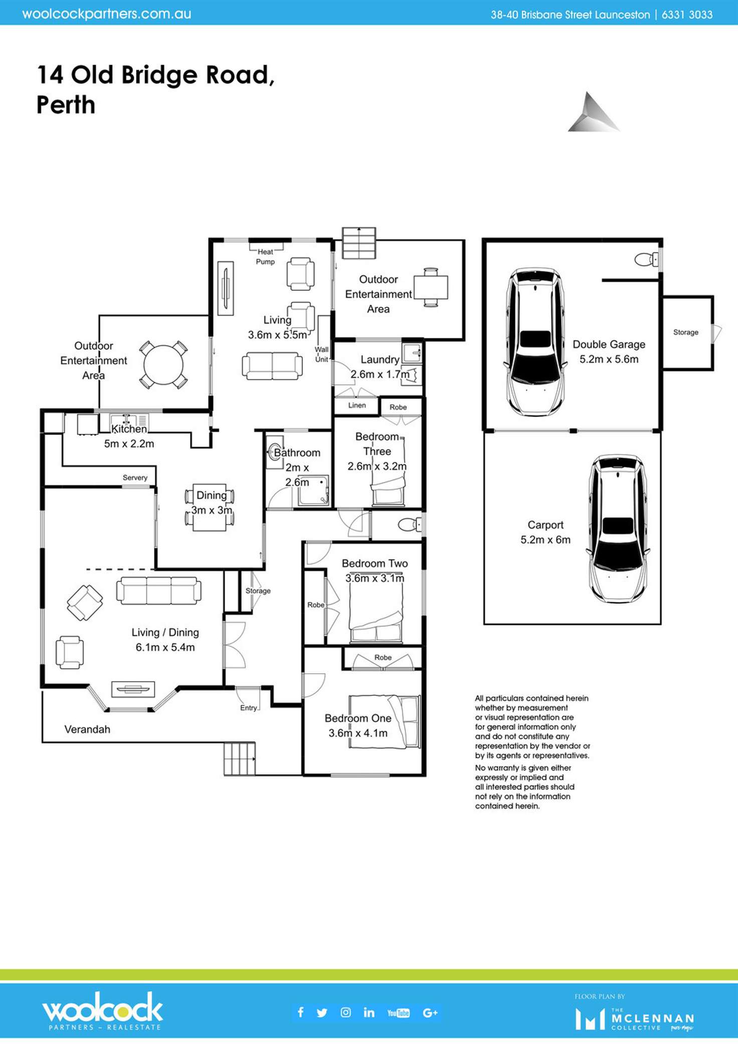 Floorplan of Homely house listing, 14 Old Bridge Road, Perth TAS 7300