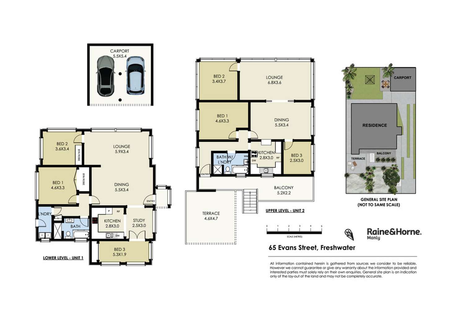 Floorplan of Homely house listing, 65 Evans Street, Freshwater NSW 2096