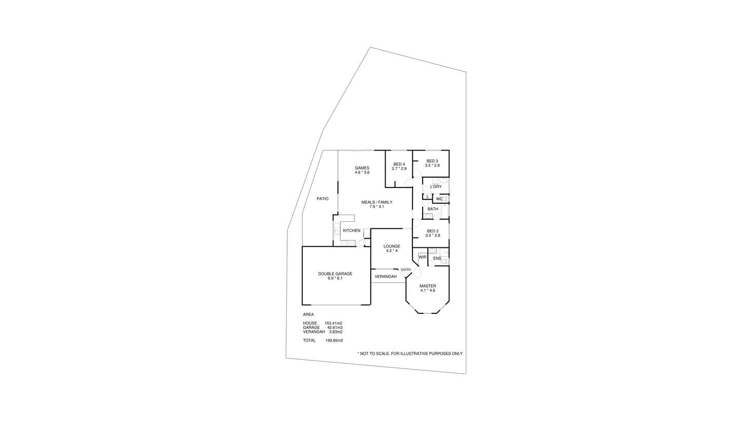 Floorplan of Homely house listing, 20 Aster Close, Beeliar WA 6164