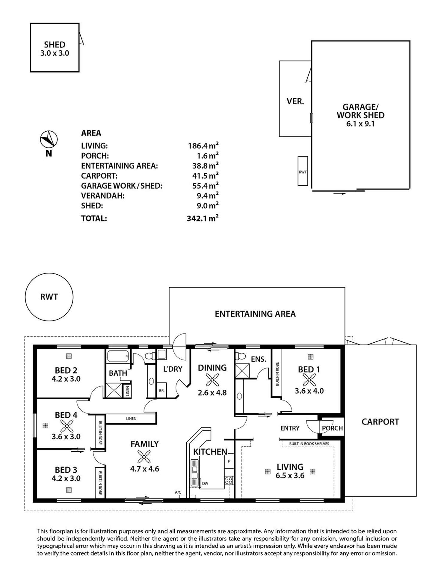Floorplan of Homely house listing, 3 James Street, Balhannah SA 5242