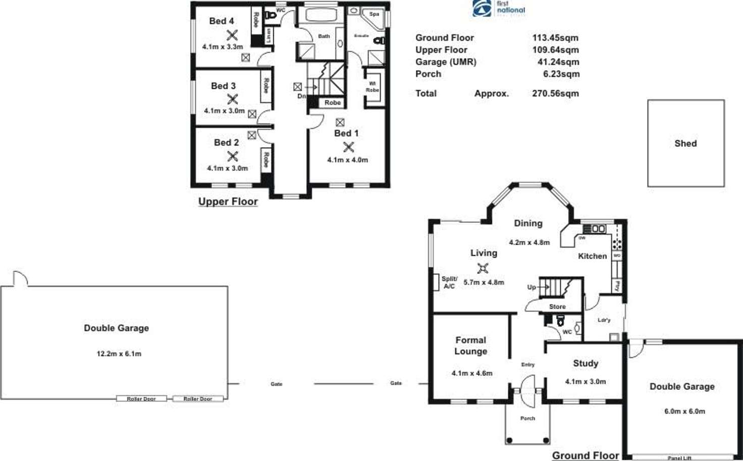 Floorplan of Homely house listing, 7 Fradd Court, Angle Vale SA 5117