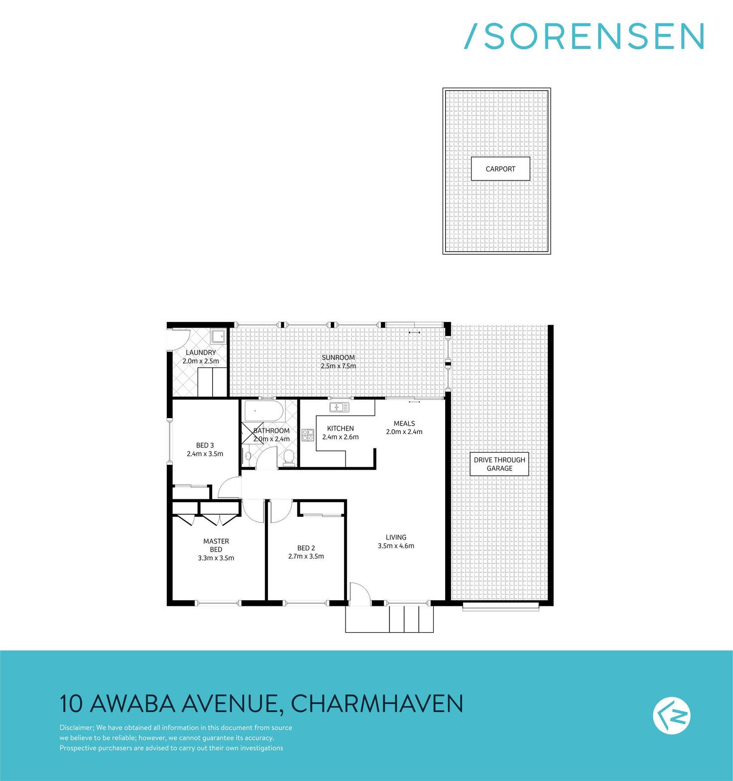 Floorplan of Homely house listing, 10 Awaba Avenue, Charmhaven NSW 2263
