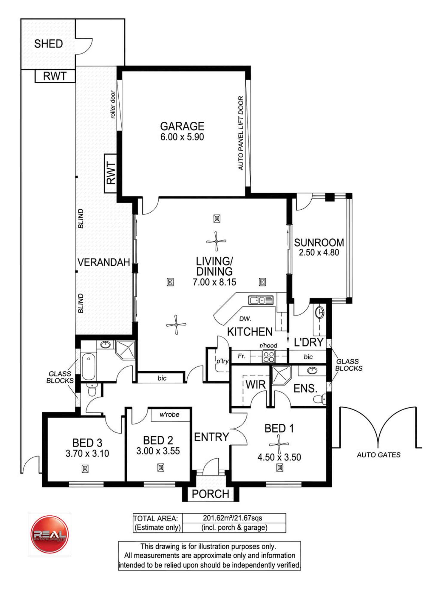 Floorplan of Homely house listing, 44 Wallala Avenue, Park Holme SA 5043