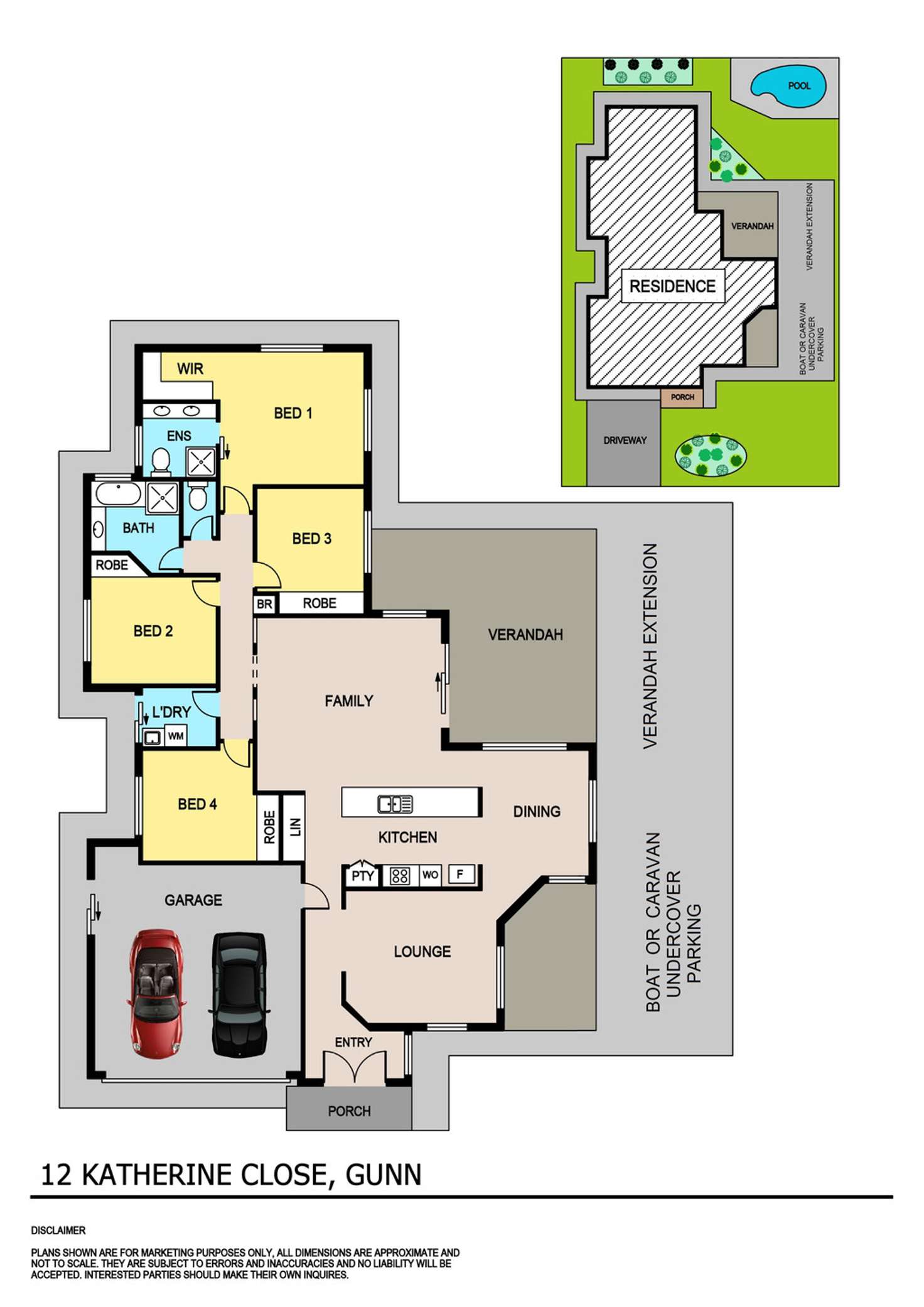 Floorplan of Homely house listing, 12 Katherine Close, Gunn NT 832