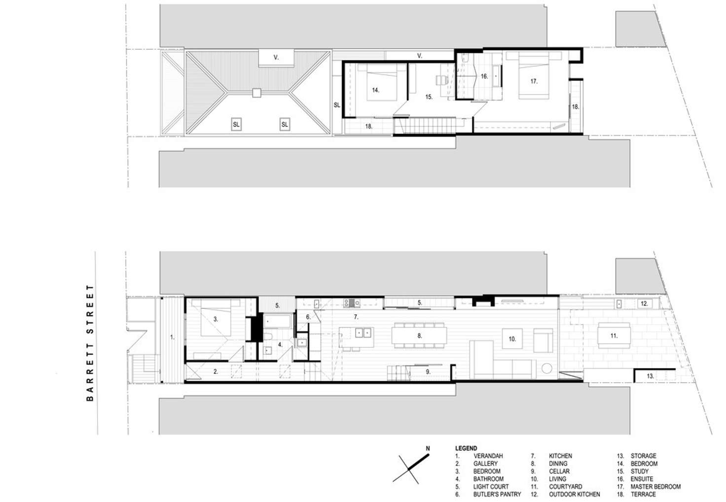 Floorplan of Homely house listing, 9 Barrett Street, Albert Park VIC 3206