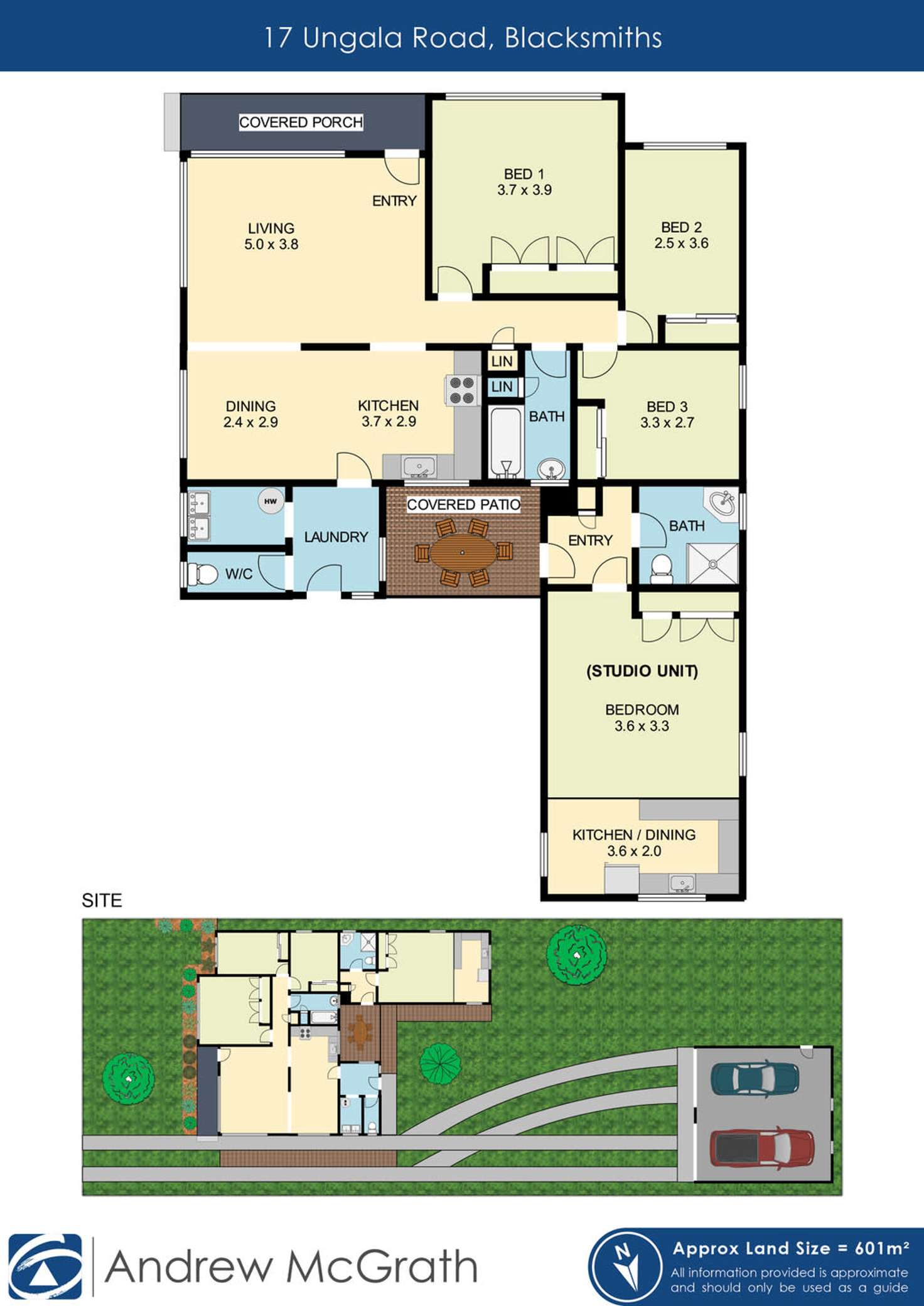 Floorplan of Homely house listing, 17 Ungala Road, Blacksmiths NSW 2281