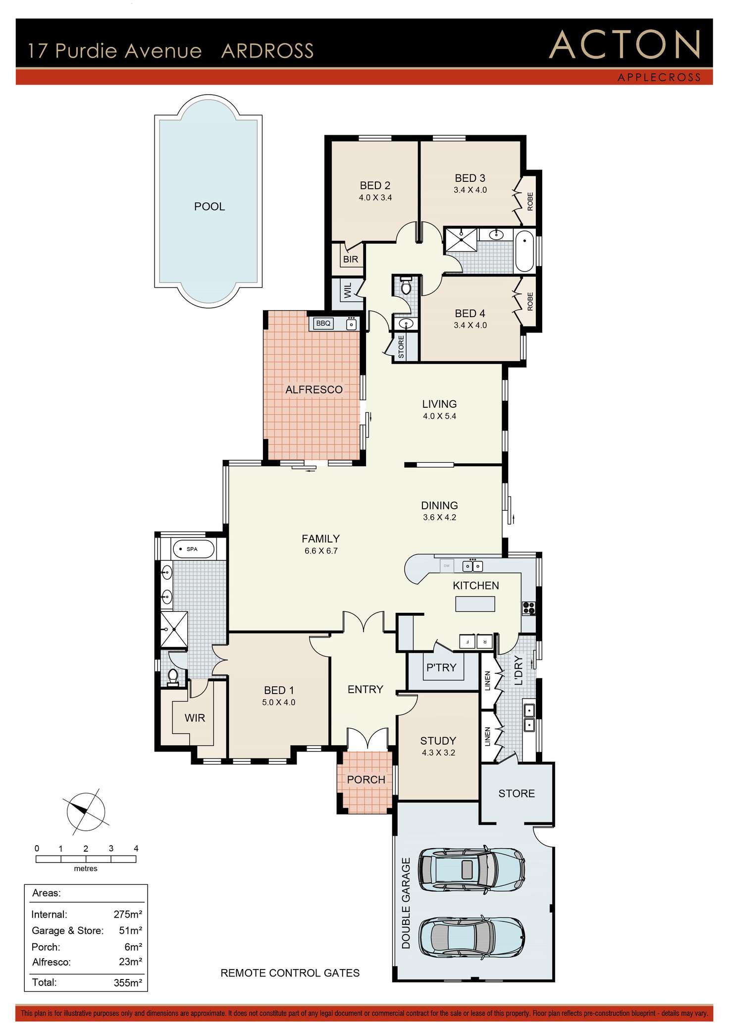 Floorplan of Homely house listing, 17 Purdie Avenue, Ardross WA 6153