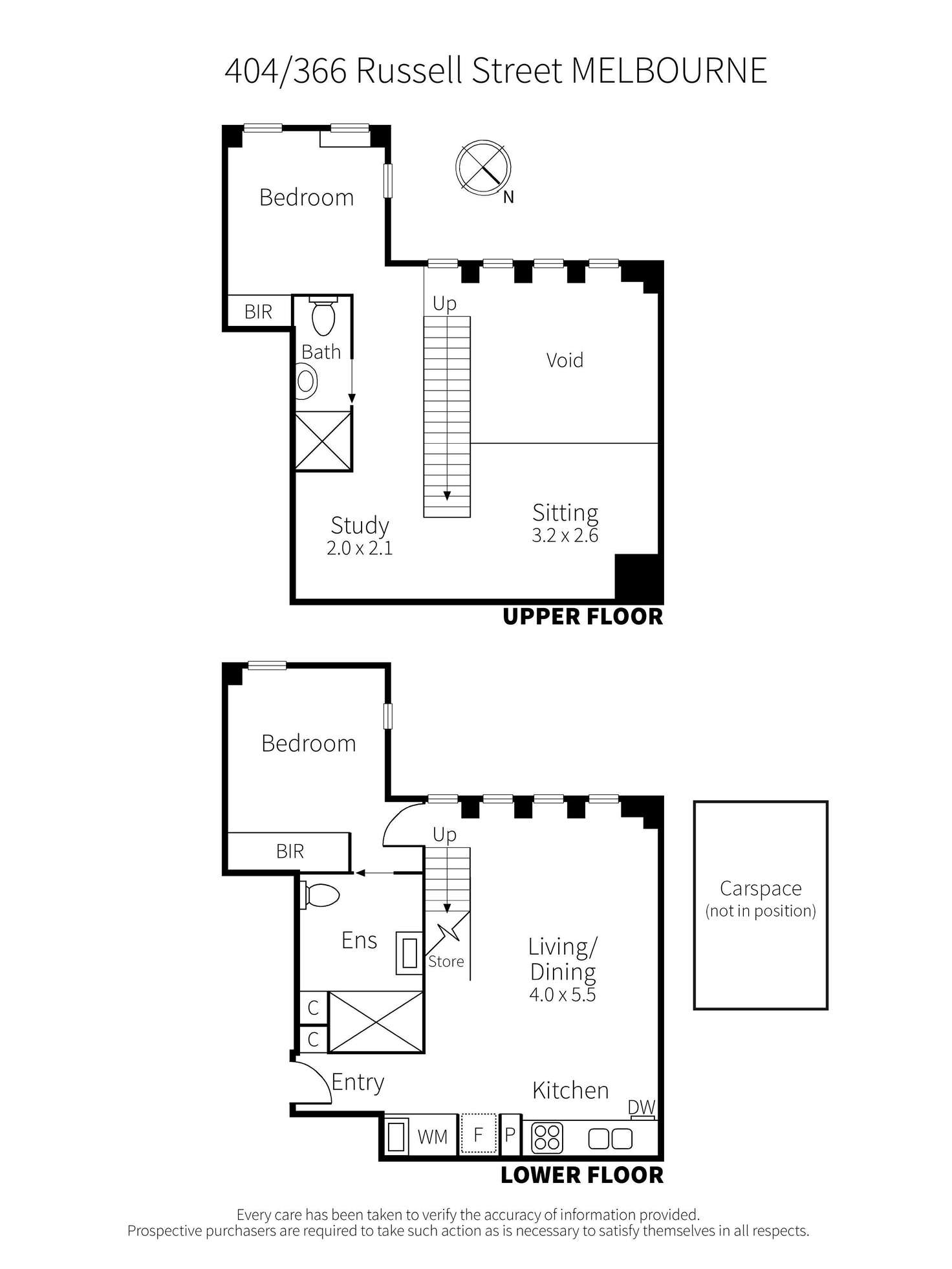 Floorplan of Homely apartment listing, 404/336 Russell Street, Melbourne VIC 3000