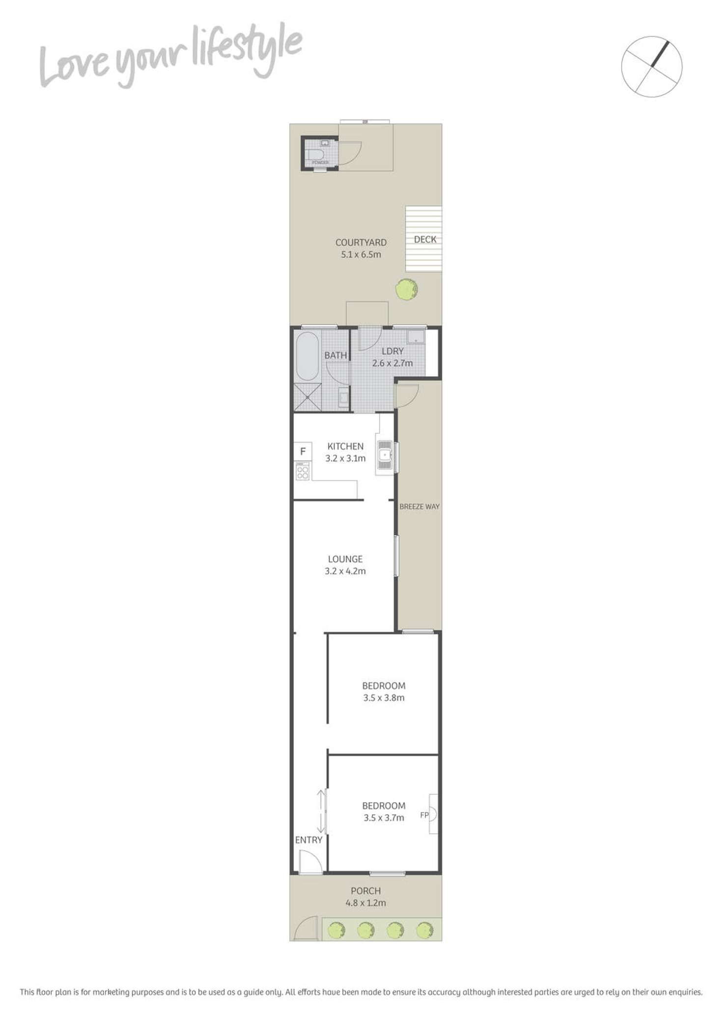 Floorplan of Homely house listing, 309 Belmont Street, Alexandria NSW 2015