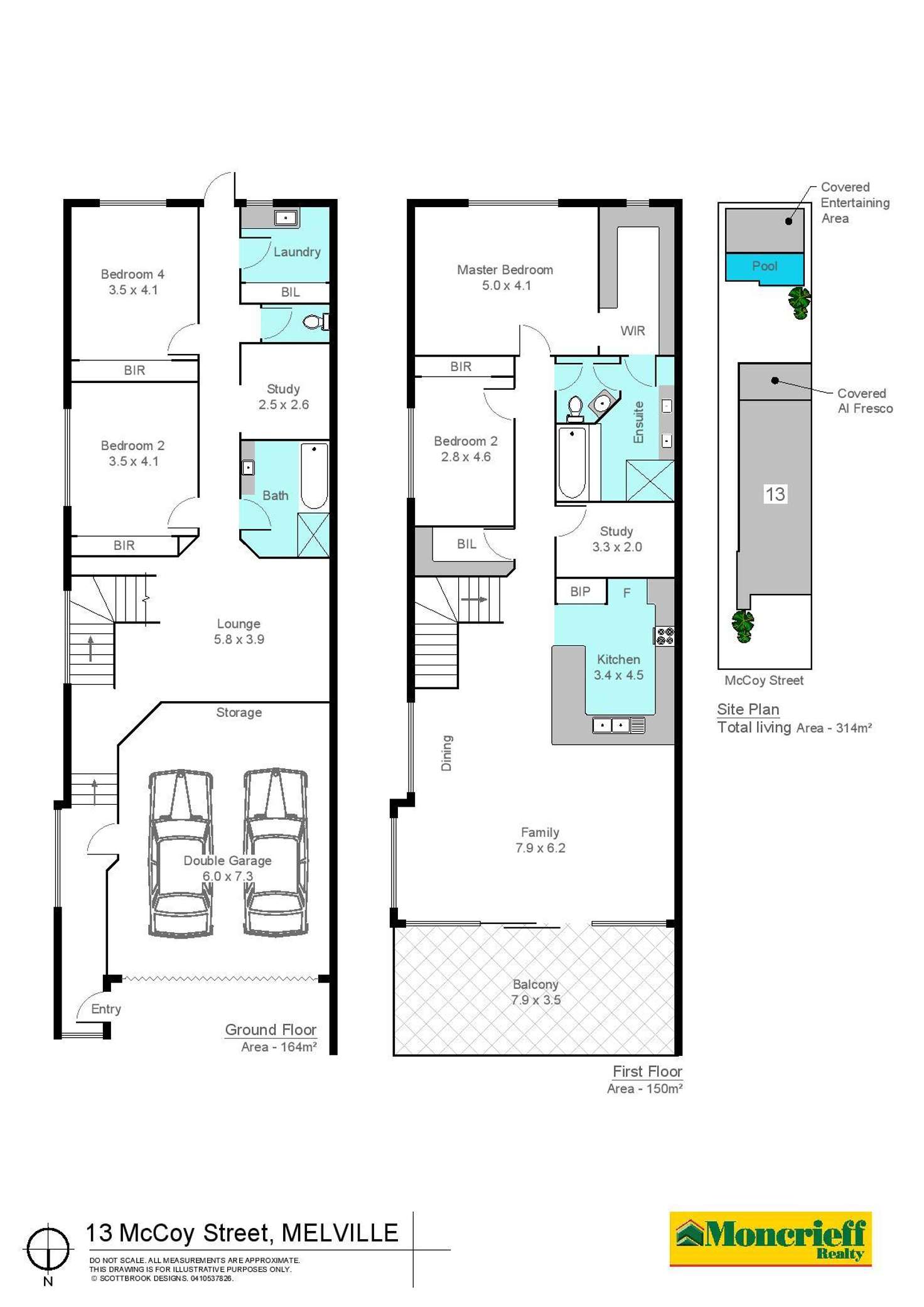 Floorplan of Homely house listing, 13 McCoy Street, Melville WA 6156