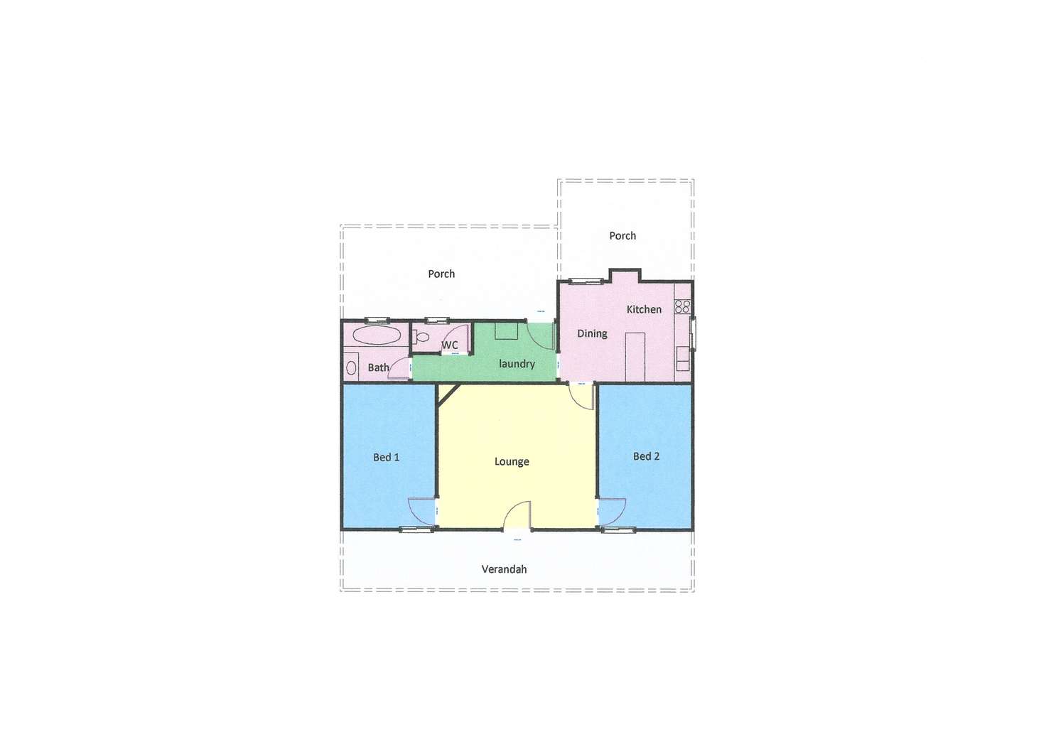 Floorplan of Homely house listing, 82 Queen Street, Ararat VIC 3377