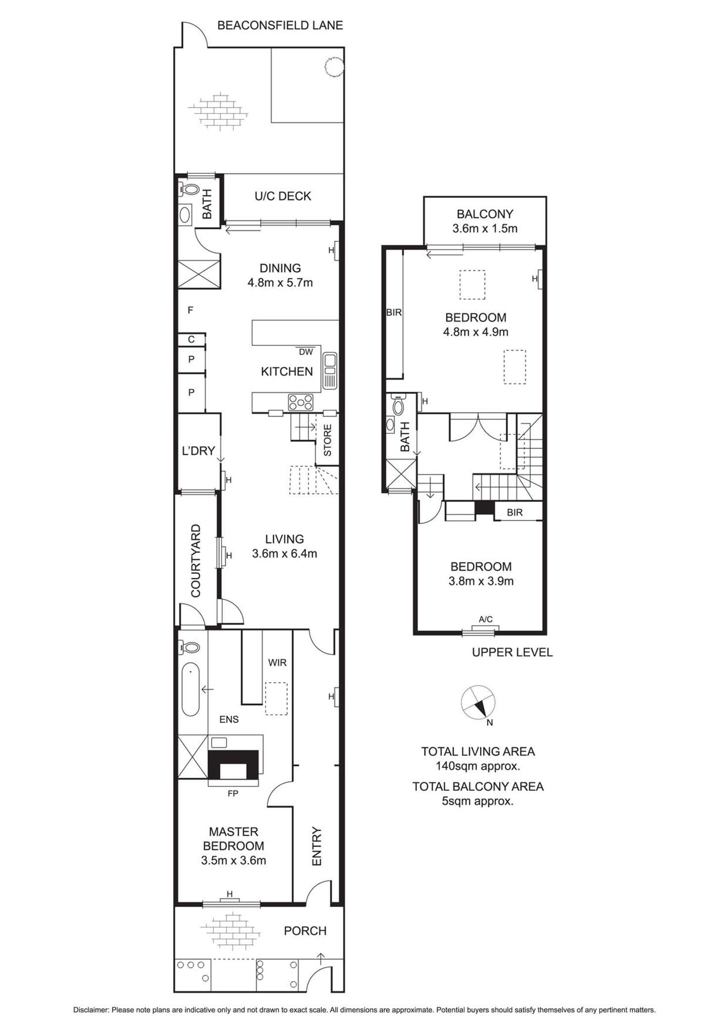 Floorplan of Homely house listing, 42 Reed St, Albert Park VIC 3206