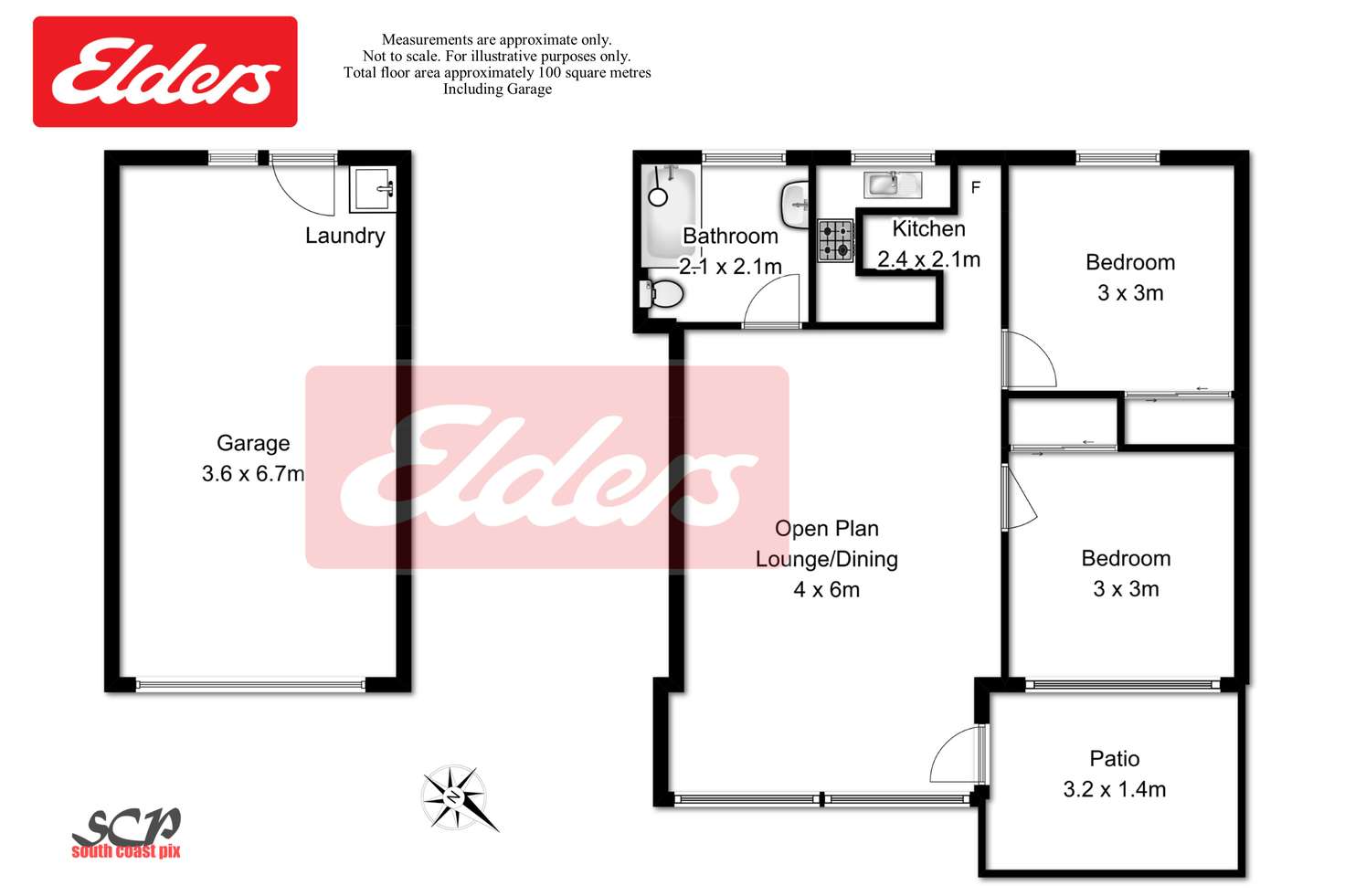 Floorplan of Homely unit listing, 5/5 Avalon Street, Batemans Bay NSW 2536