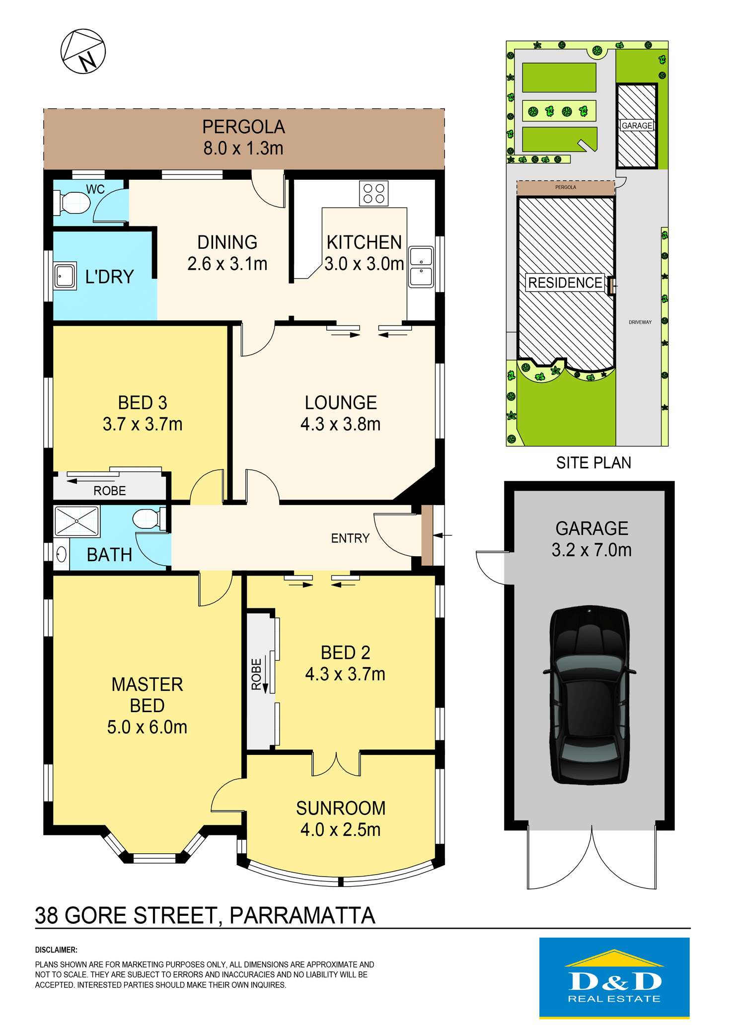 Floorplan of Homely house listing, 38 Gore Street, Parramatta NSW 2150