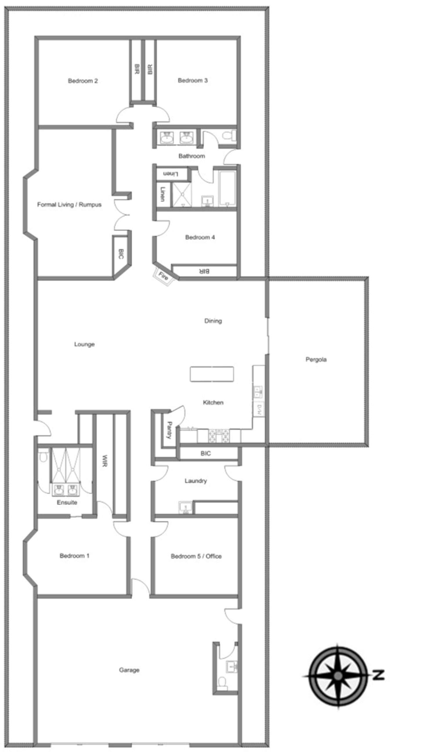 Floorplan of Homely house listing, 40 Old Padthaway Road, Mundulla SA 5270