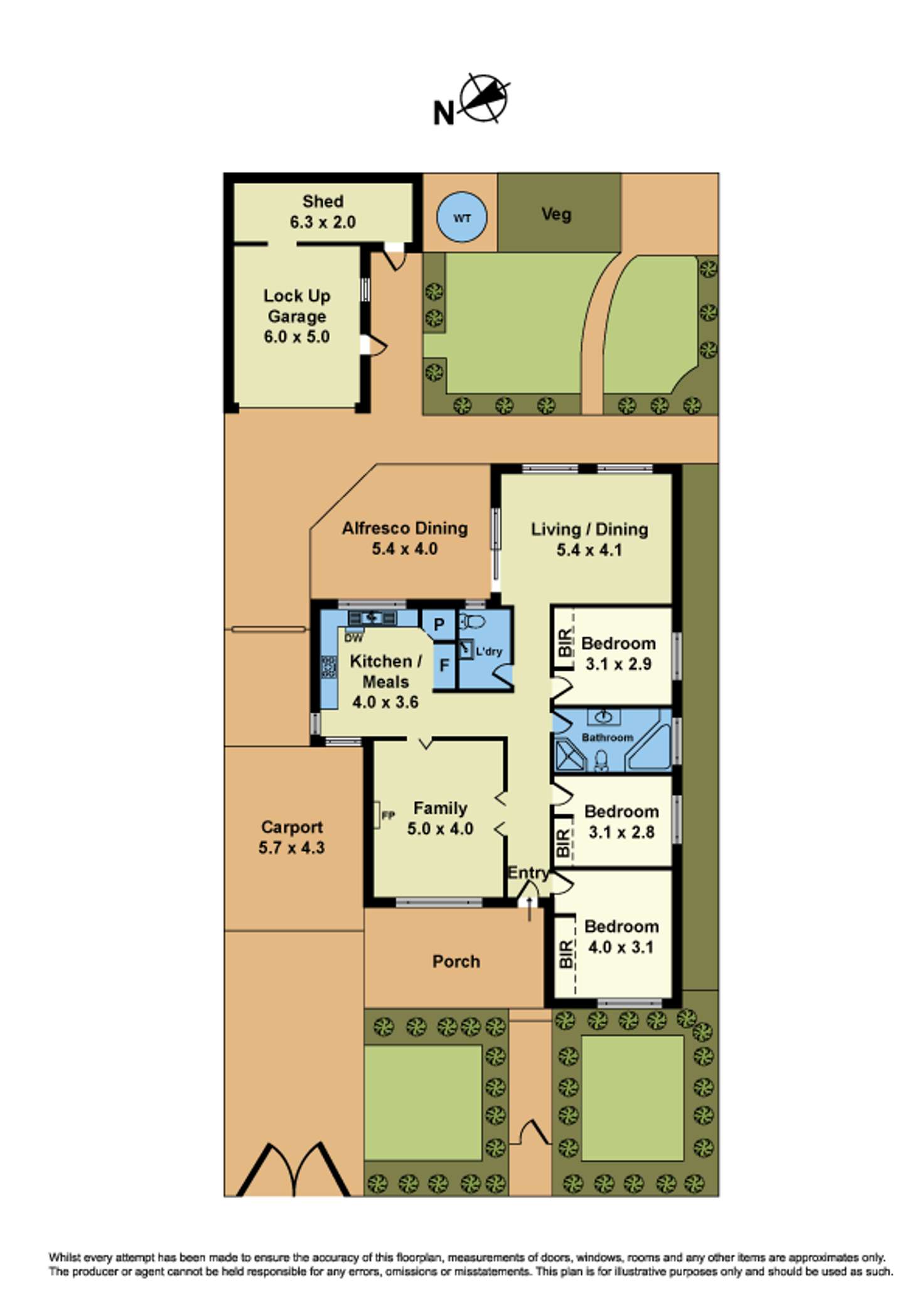 Floorplan of Homely house listing, 58 Fifth Avenue, Altona North VIC 3025