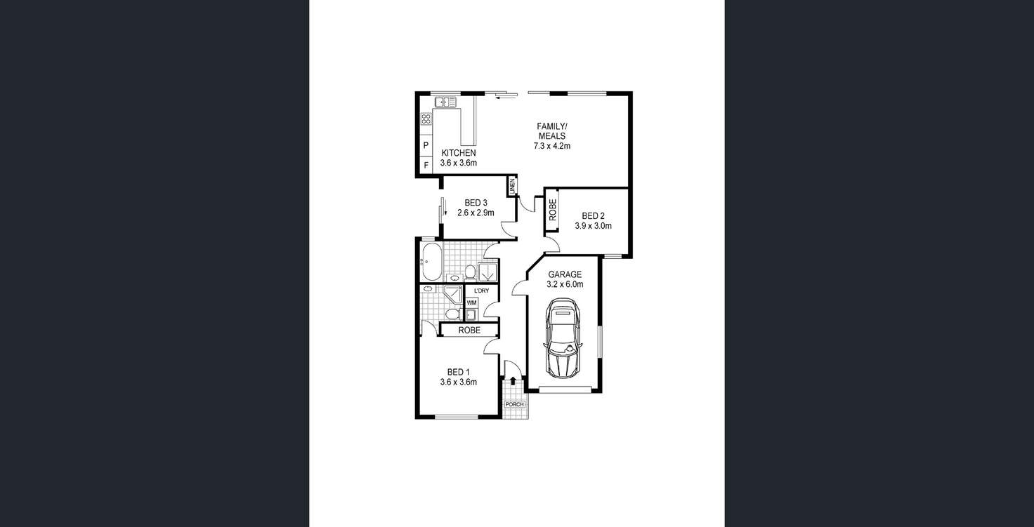 Floorplan of Homely house listing, 15A Parker Terrace, Clarence Park SA 5034