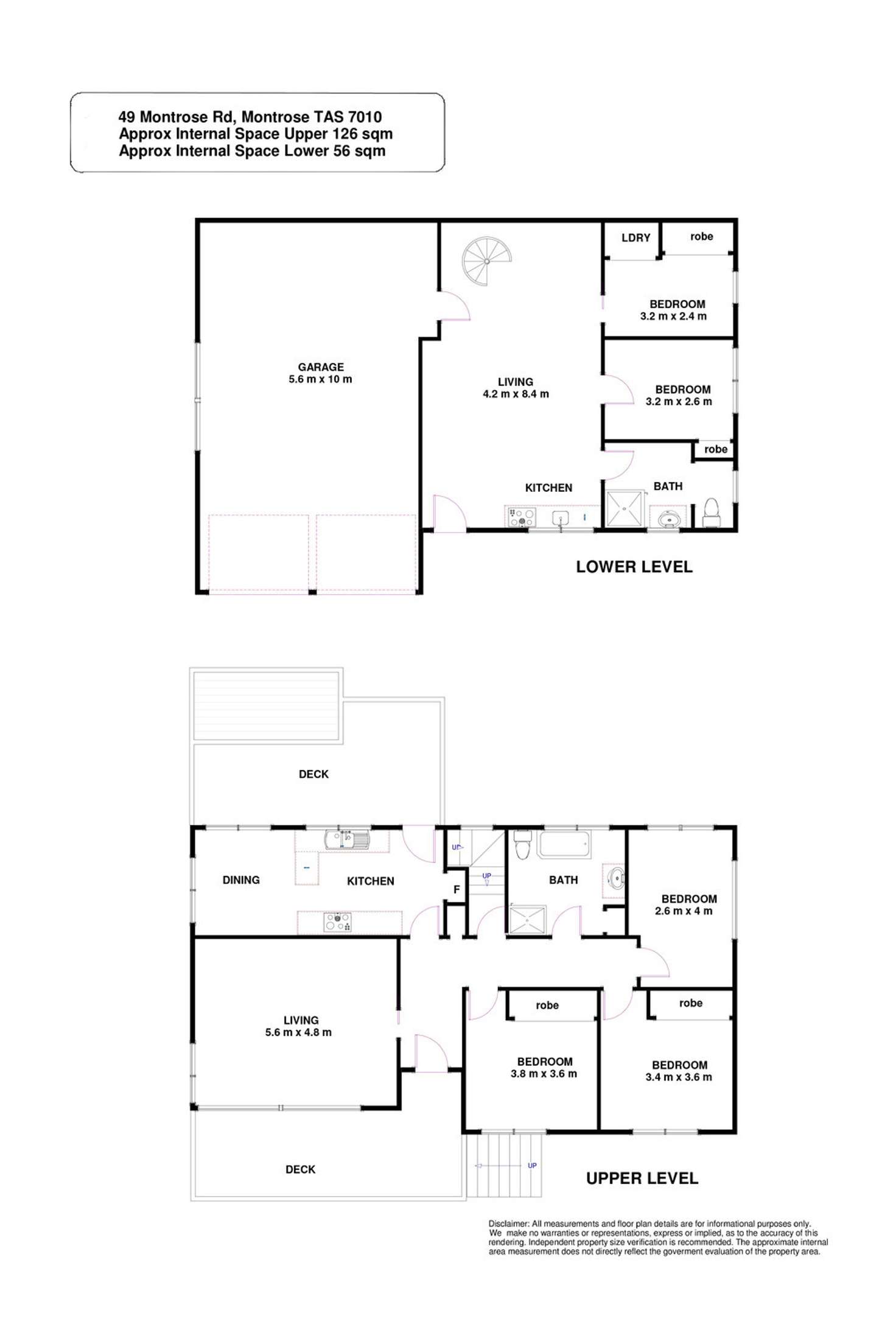 Floorplan of Homely house listing, 49 Montrose Road, Montrose TAS 7010