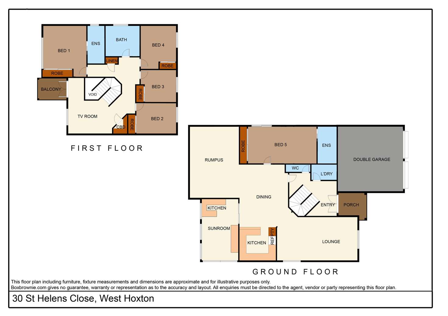 Floorplan of Homely house listing, 30 St Helens Close, West Hoxton NSW 2171