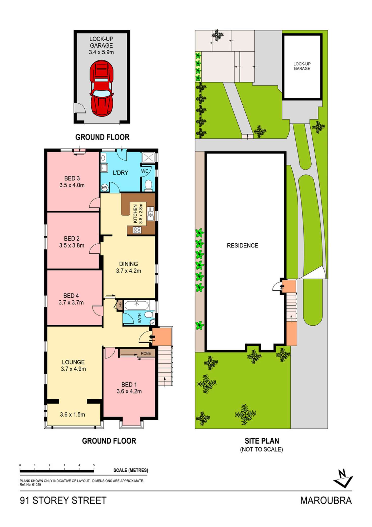 Floorplan of Homely house listing, 91 STOREY STREET, Maroubra NSW 2035