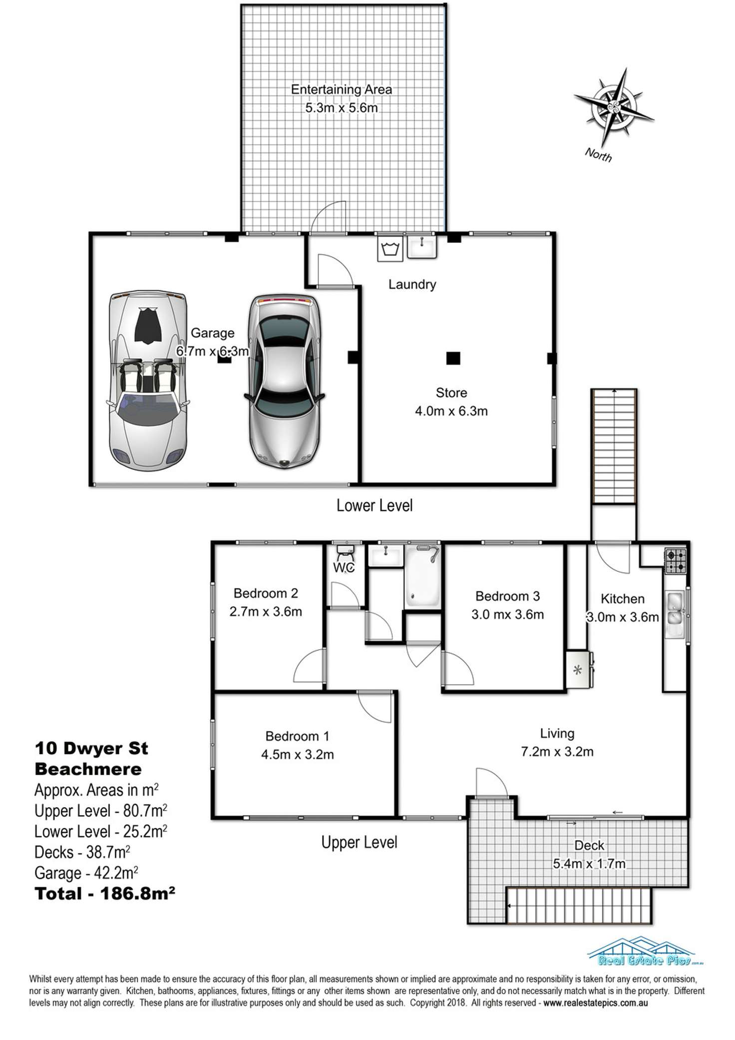 Floorplan of Homely house listing, 10 Dwyer Street, Beachmere QLD 4510