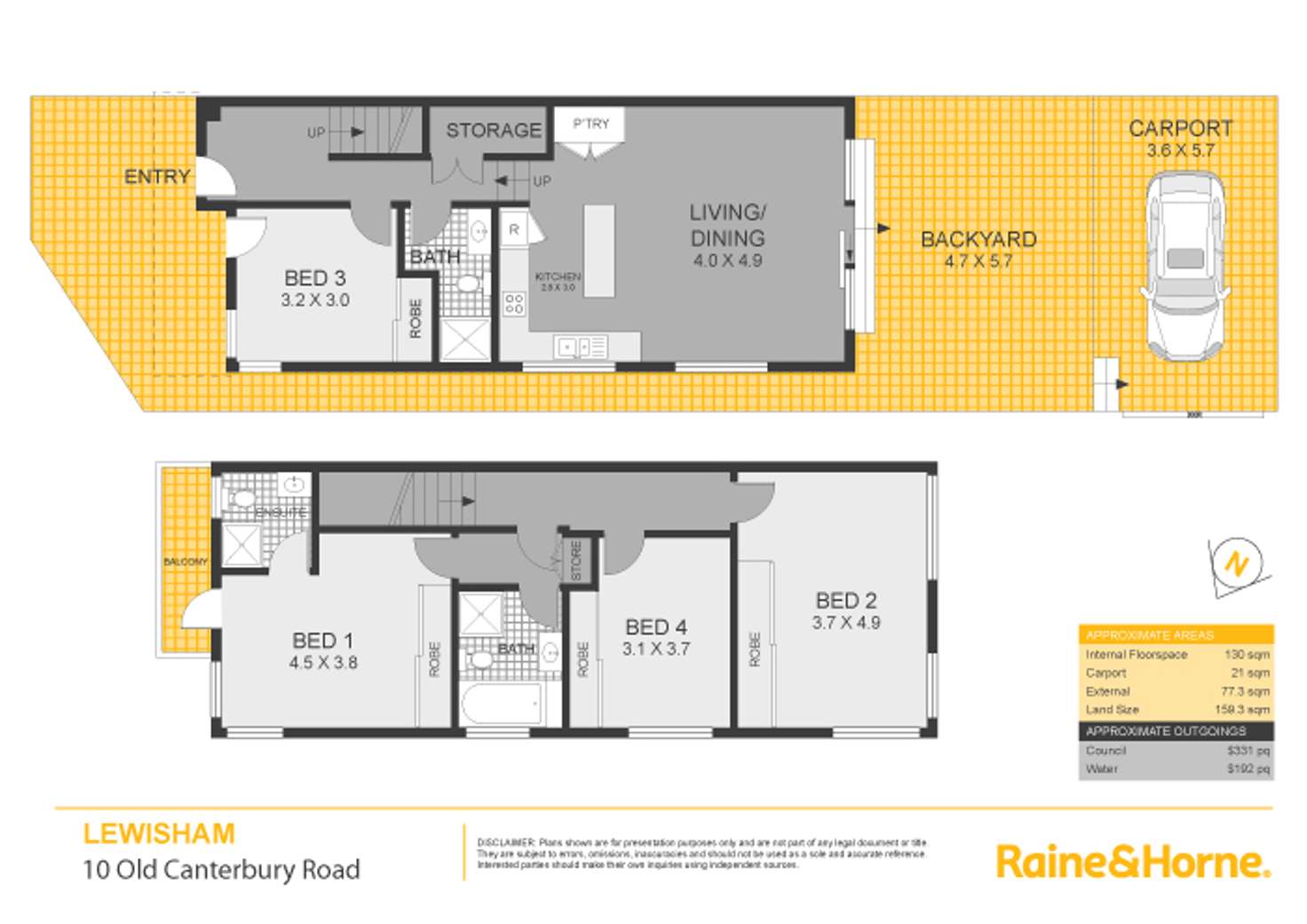 Floorplan of Homely house listing, 10 Old Canterbury Road, Lewisham NSW 2049