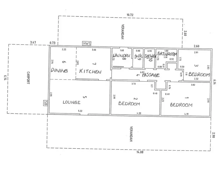 Floorplan of Homely house listing, 10 James Street, Minnipa SA 5654