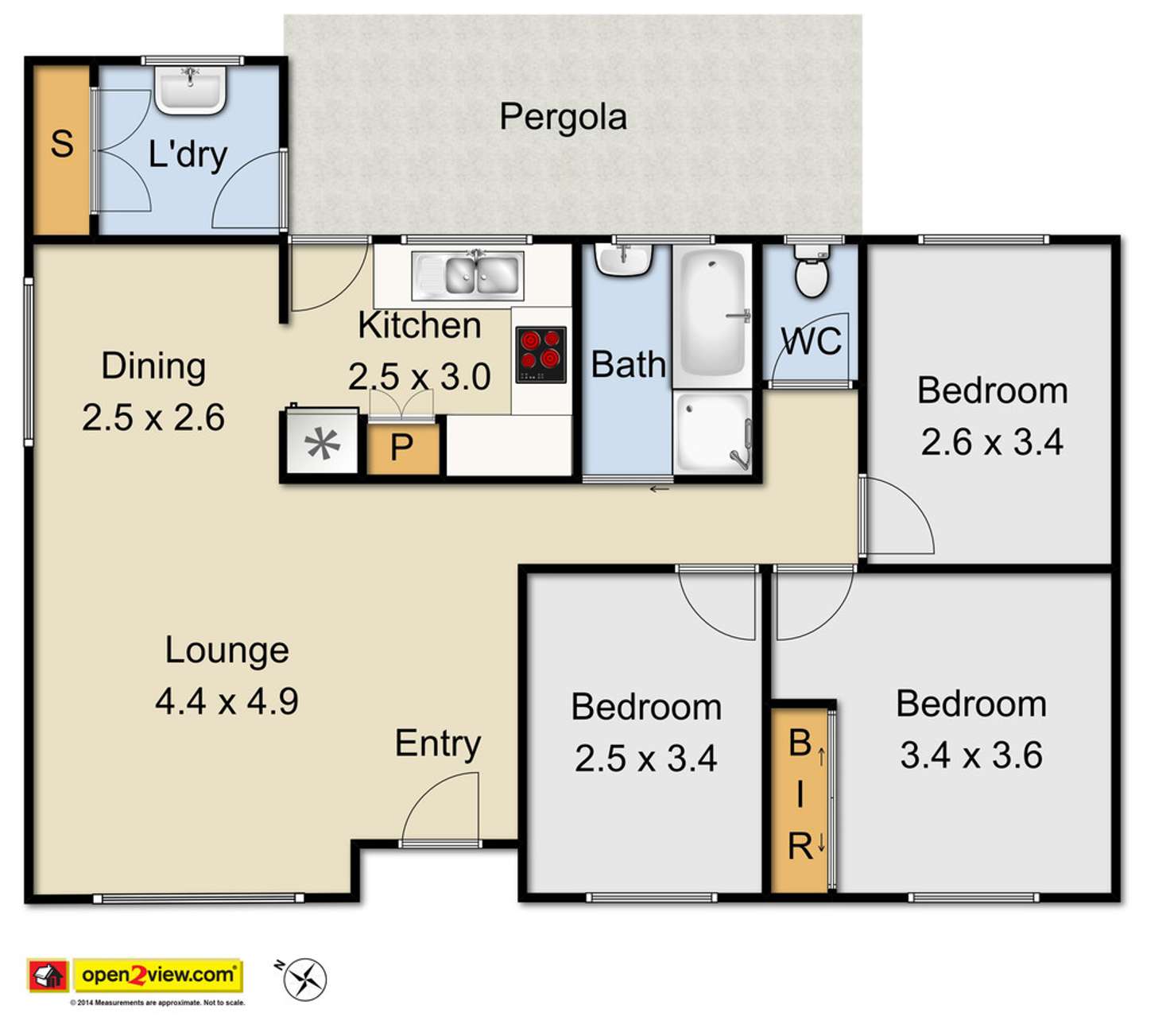 Floorplan of Homely house listing, 63 Beaconsfield Road, Rooty Hill NSW 2766