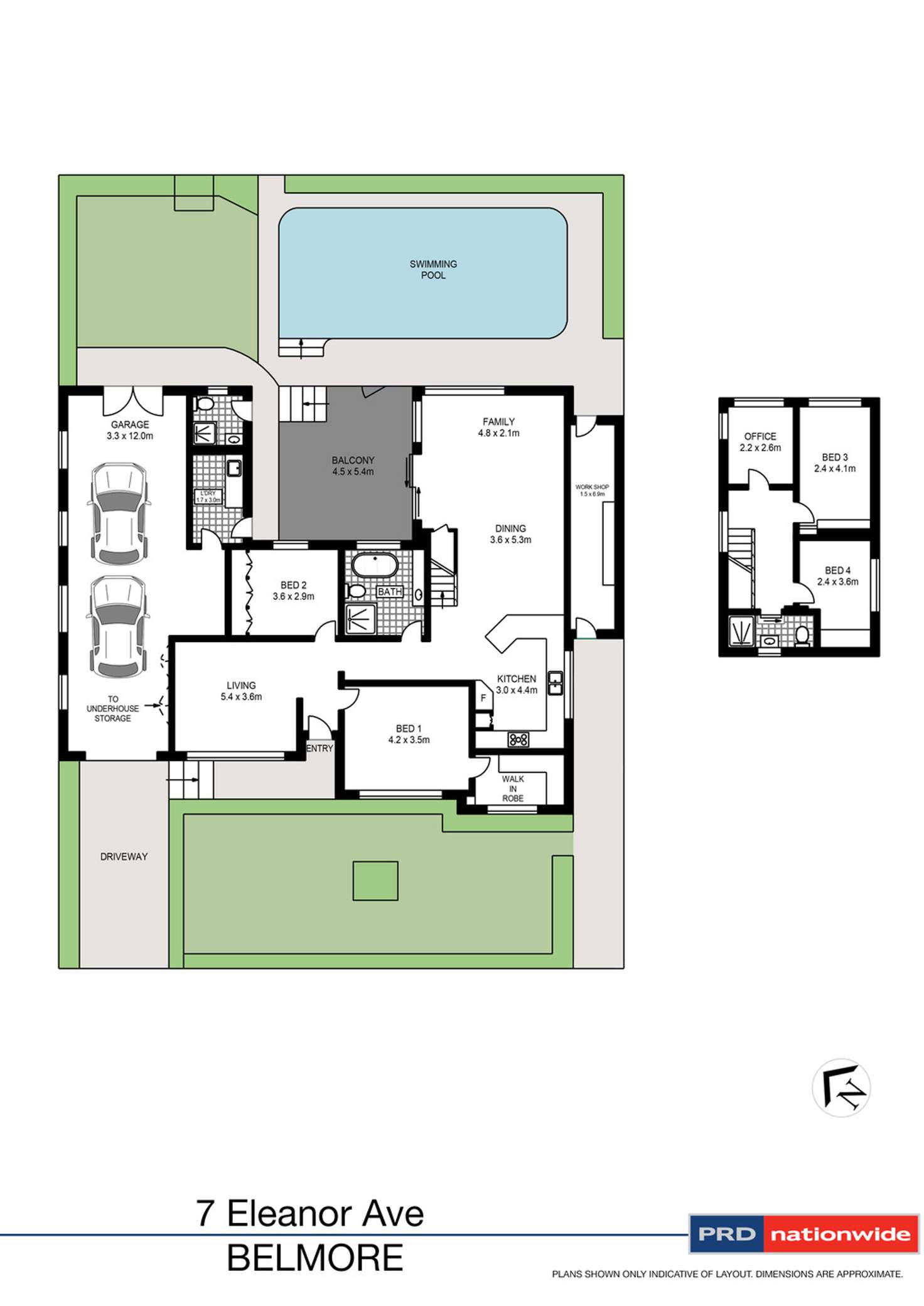 Floorplan of Homely house listing, 7 Eleanor Avenue, Belmore NSW 2192