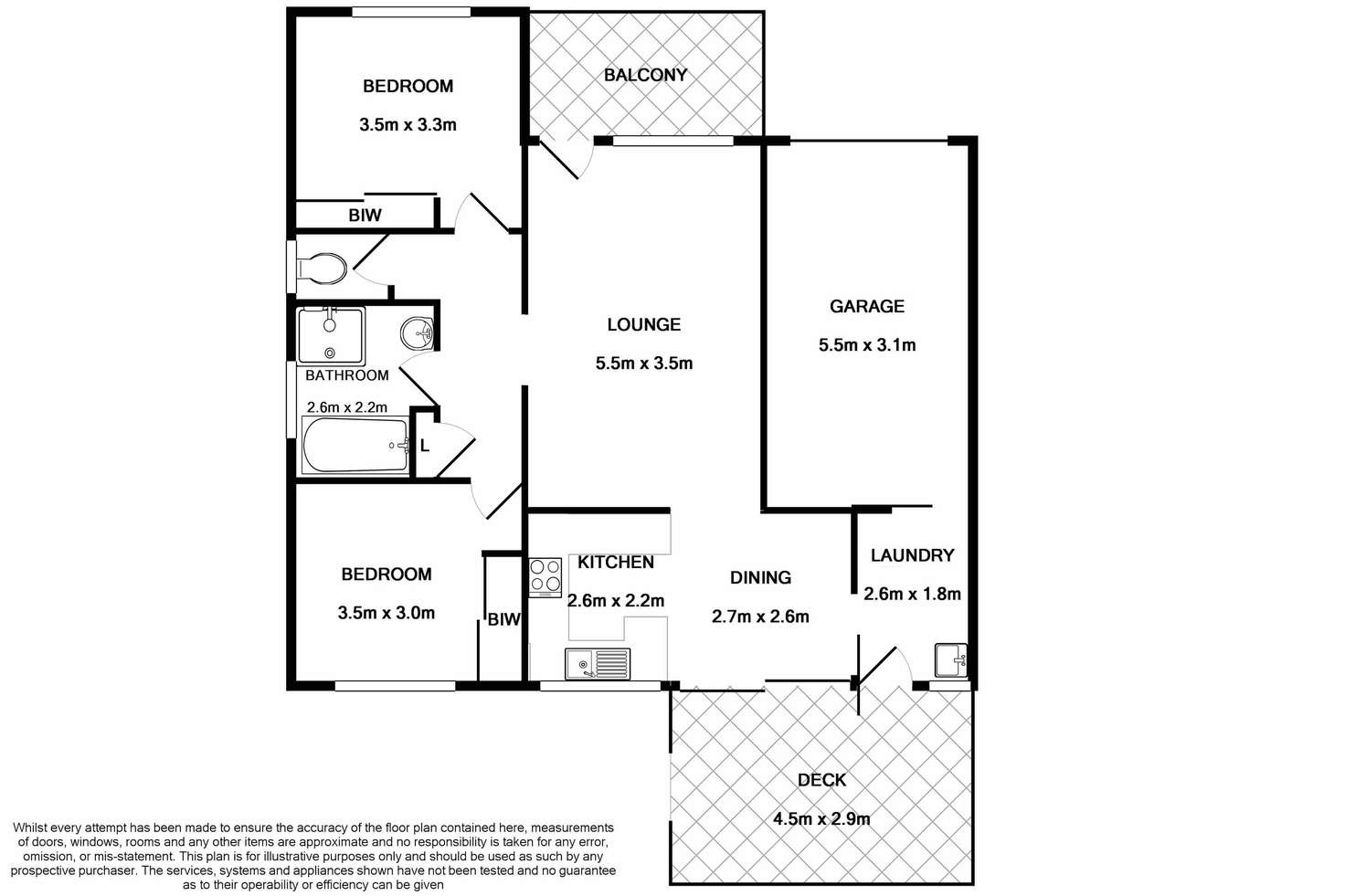 Floorplan of Homely unit listing, 3/132 North Street, Berry NSW 2535