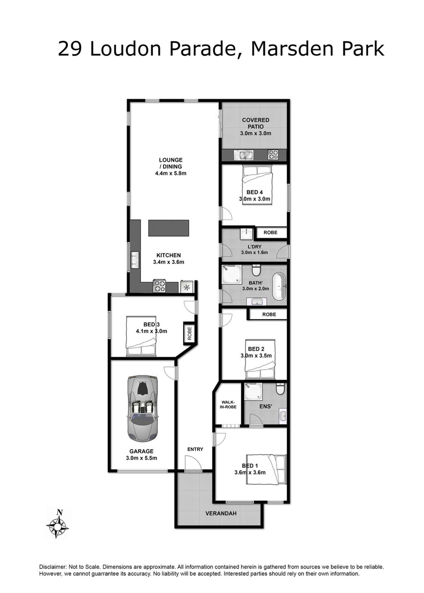 Floorplan of Homely house listing, 29 Loudon Parade, Marsden Park NSW 2765