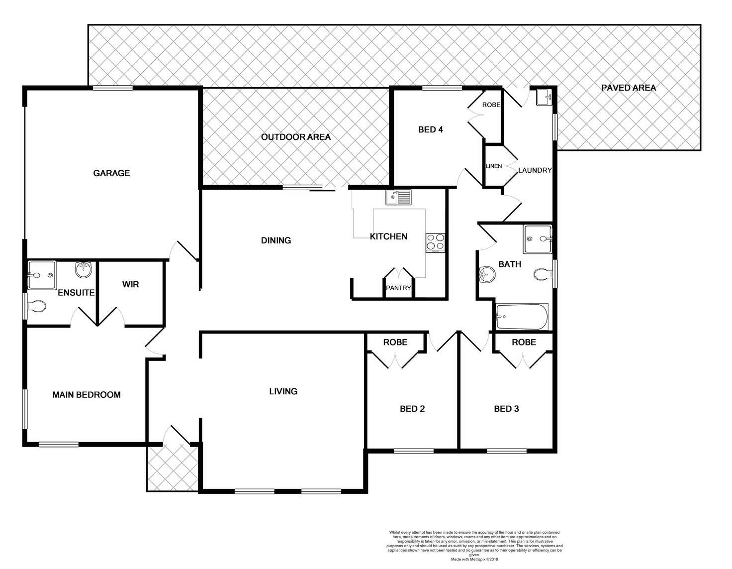 Floorplan of Homely house listing, 2 Triller Street, Aberglasslyn NSW 2320