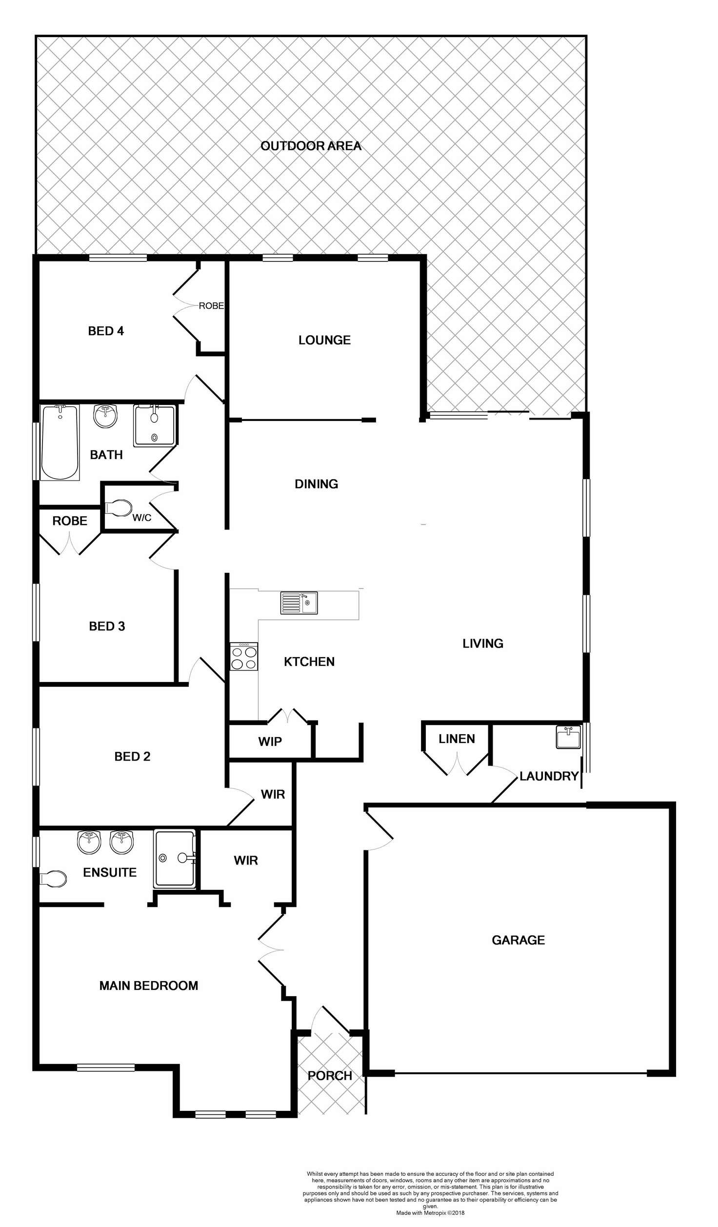 Floorplan of Homely house listing, 49 Redgum Circuit, Aberglasslyn NSW 2320