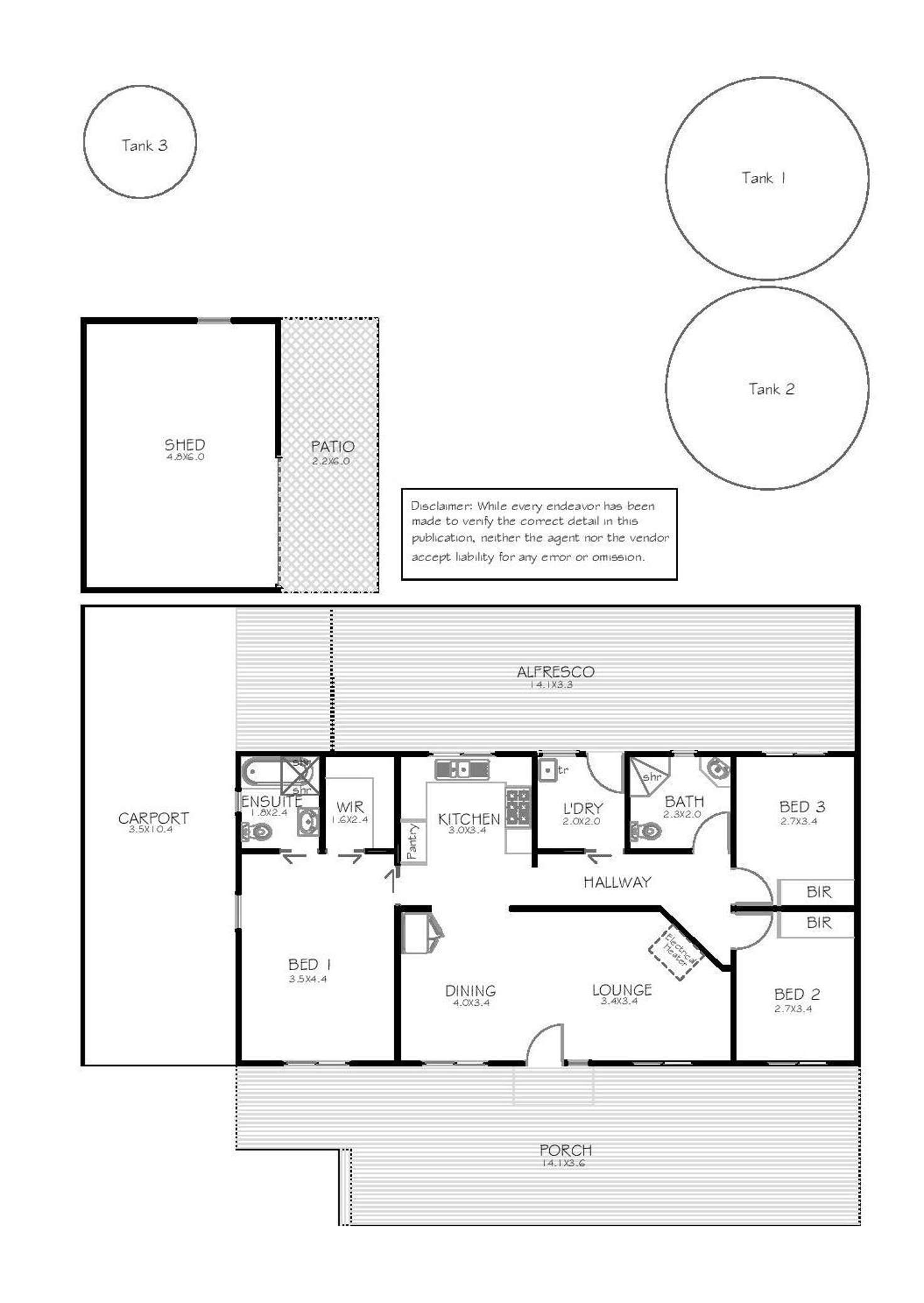 Floorplan of Homely house listing, 37 Easton Road, North Shields SA 5607