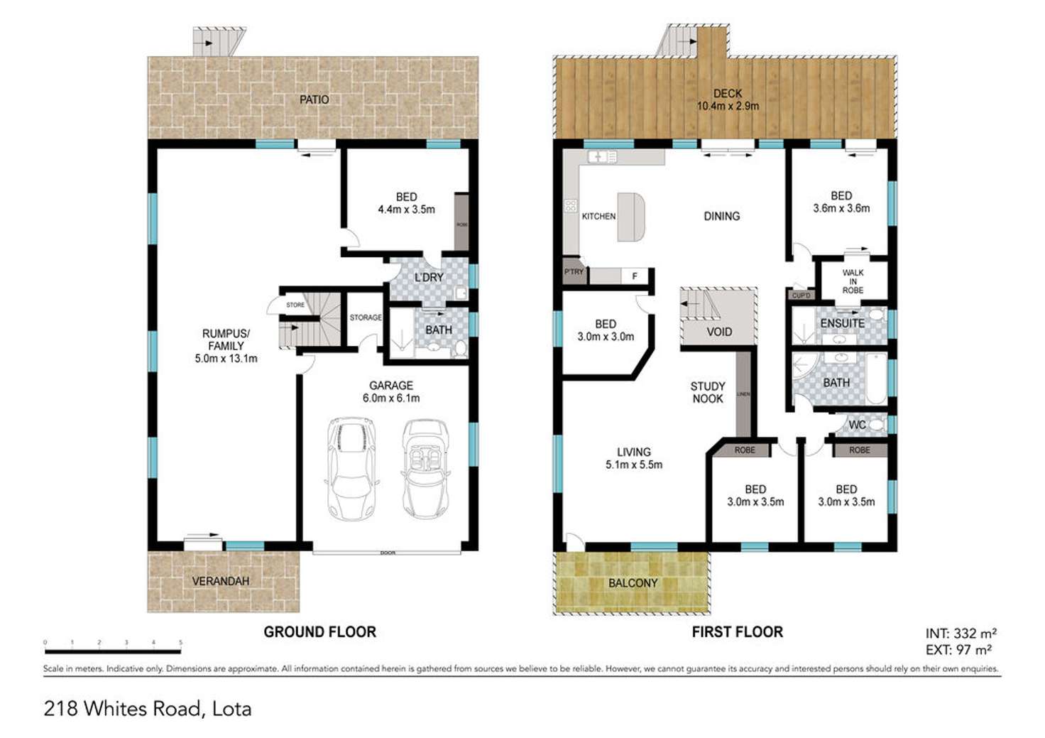 Floorplan of Homely house listing, 218 WHITES ROAD, Lota QLD 4179