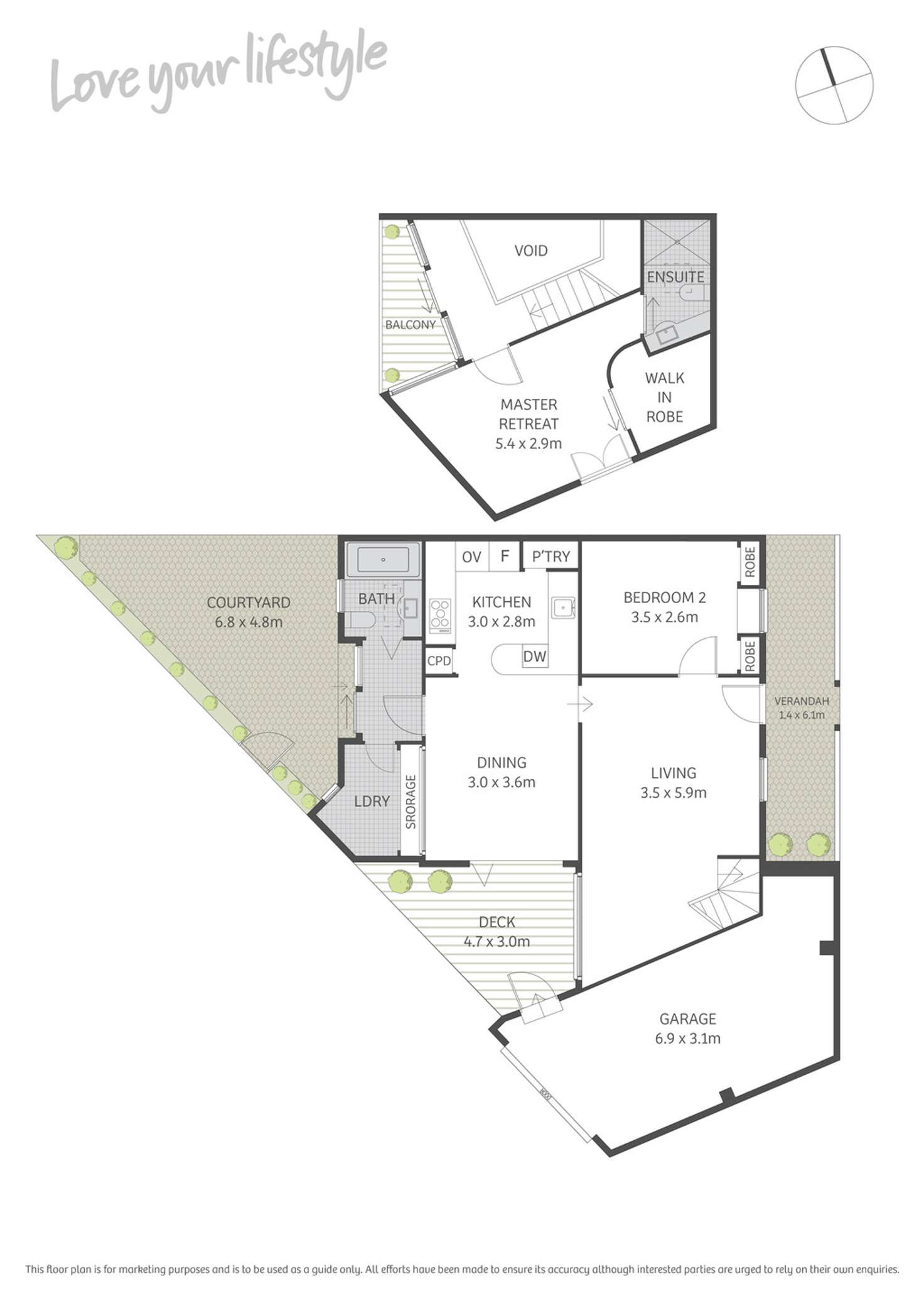 Floorplan of Homely house listing, 44 Thomas Street, Darlington NSW 2008
