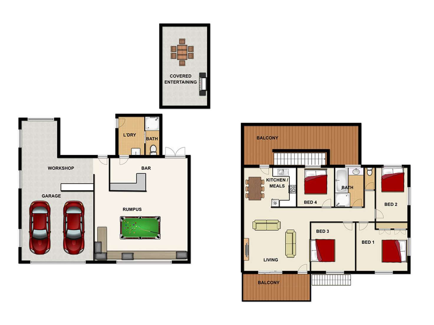 Floorplan of Homely house listing, 304 KINGSTON ROAD, Slacks Creek QLD 4127