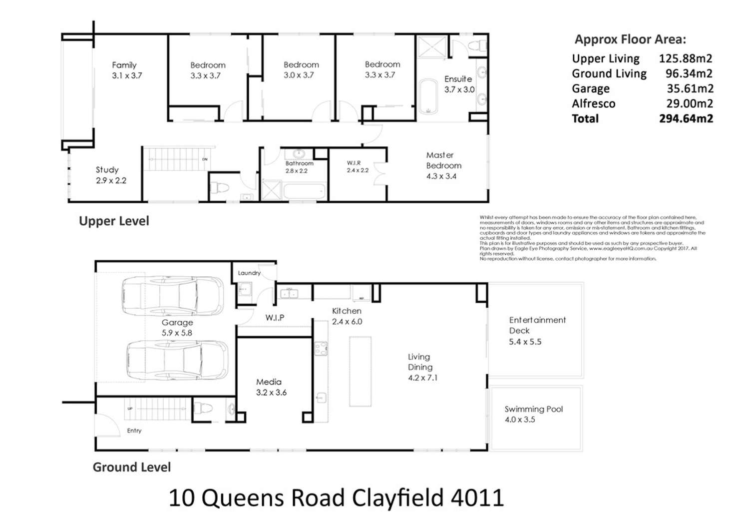 Floorplan of Homely house listing, 10 Queens Road, Clayfield QLD 4011