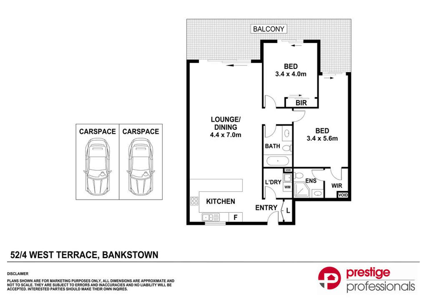 Floorplan of Homely unit listing, 52/4 West Terrace, Bankstown NSW 2200