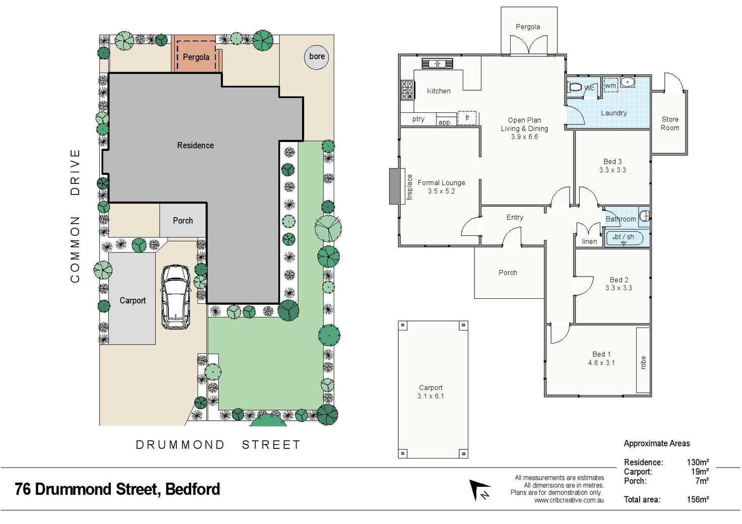 Floorplan of Homely house listing, 76 Drummond Street, Bedford WA 6052